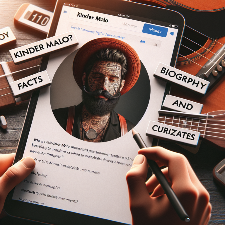 Descubre a Kinder Malo: Biografía, Datos Interesantes y Curiosidades Únicas que Debes Saber Kinder-Malo-quien-es-biografia-datos-y-curiosidades
