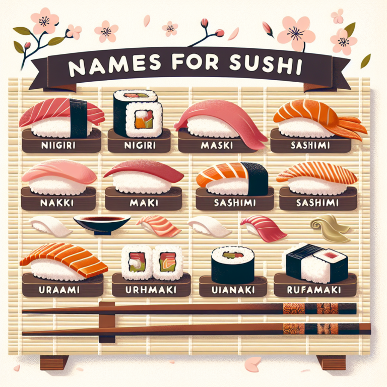 Los Mejores y Más Creativos Nombres para Sushi: Guía Definitiva nombres-para-sushi