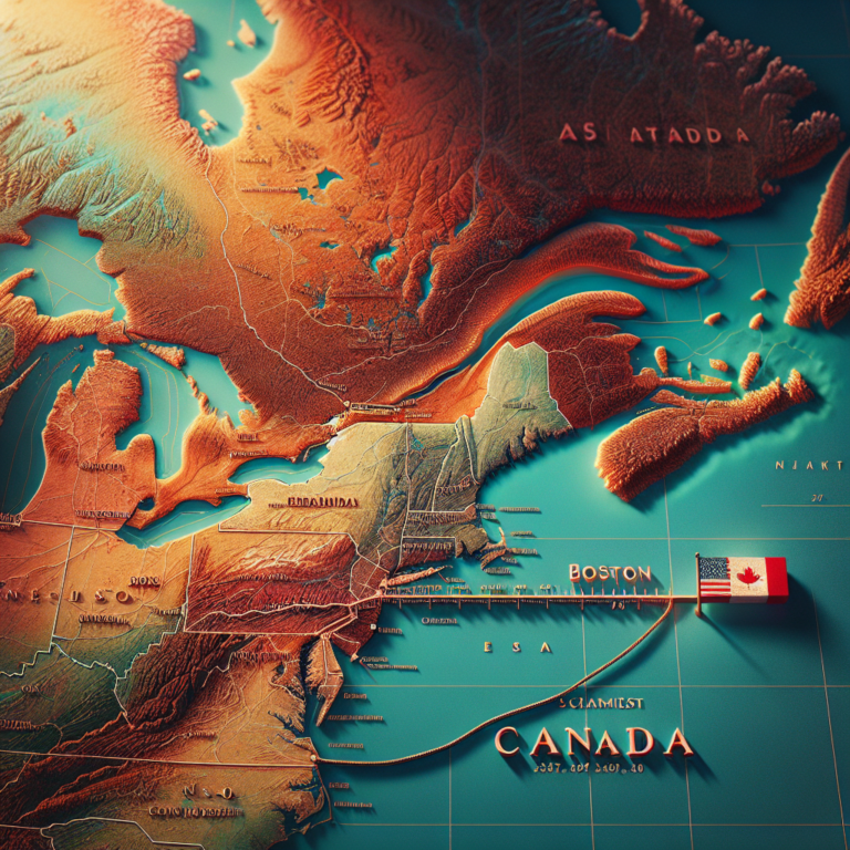 distancia-entre-boston-y-canada