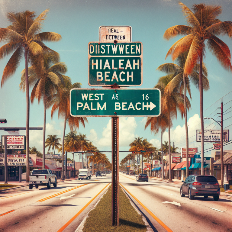 Calculando la Distancia entre Hialeah y West Palm Beach: Guía Completa de Viaje distancia-entre-hialeah-y-west-palm-beach