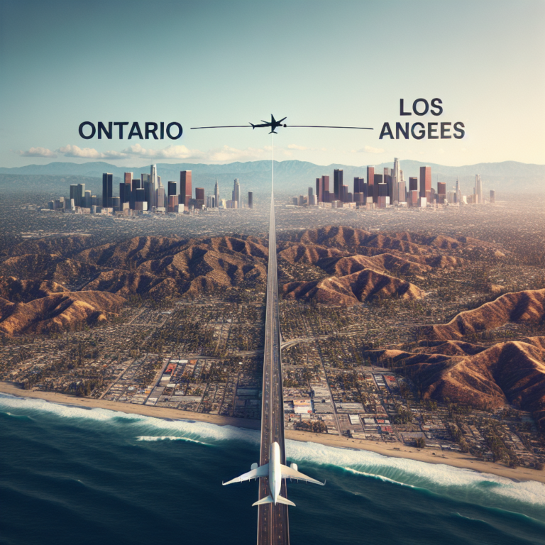 Todo lo que Necesitas Saber sobre la Distancia entre Ontario y Los Ángeles: Guía Completa distancia-entre-ontario-y-los-angeles