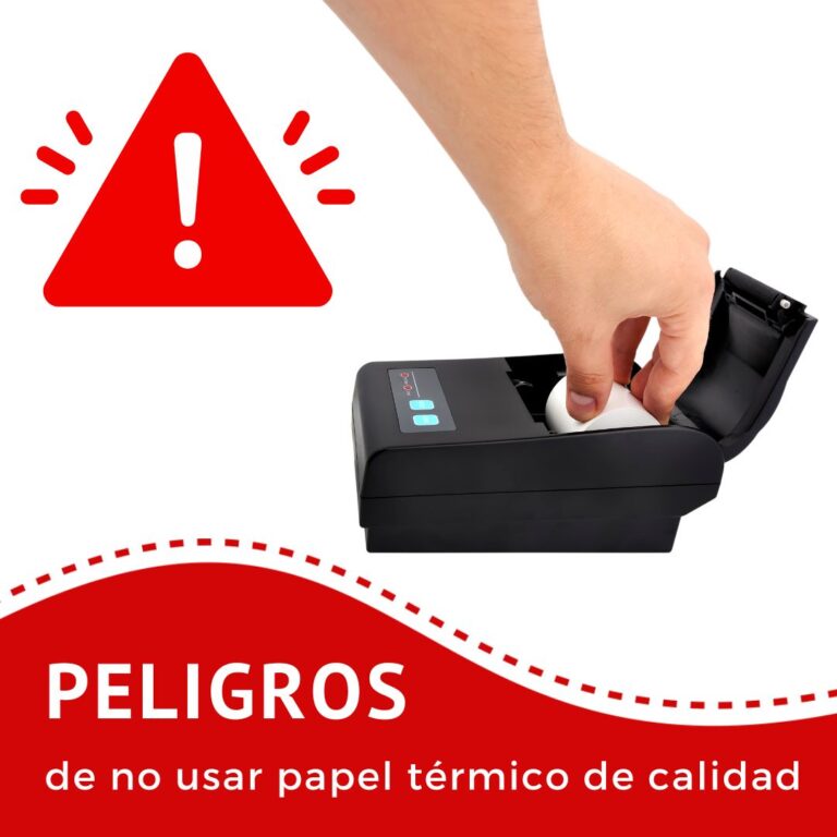 Peligros de no utilizar papel térmico de calidad Peligros del papel termico de baja calidad