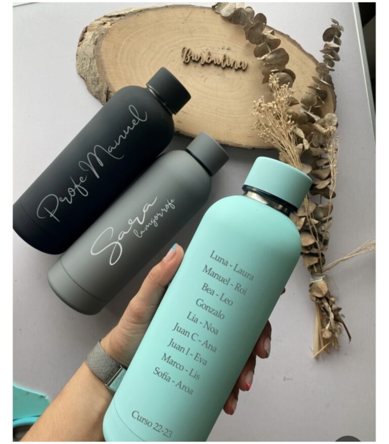 El atractivo de las botellas personalizadas: Una elección perfecta para cada ocasión Botellas personalizadas