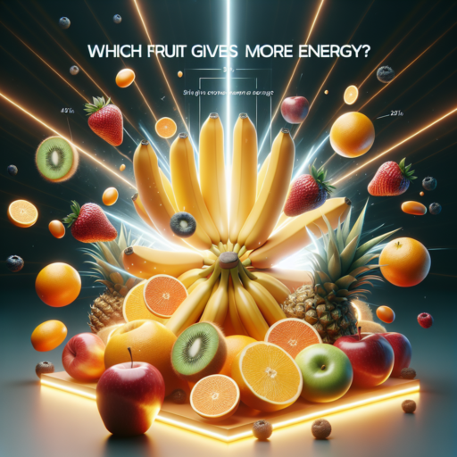 ¿Qué fruta da más energía?