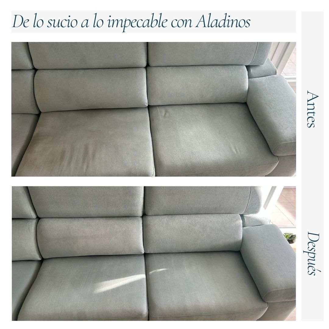 La importancia de mantener el sofá limpio en casa empresa aladinos limpieza sofas domicilio tres cantos