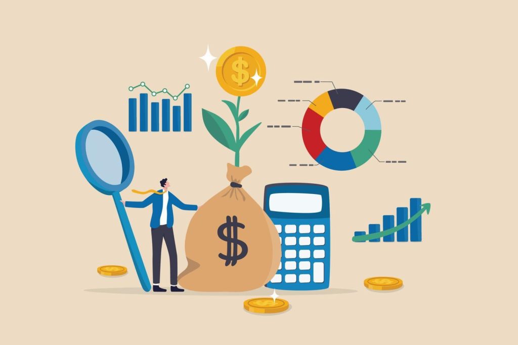 financial-management-planning-and-control-financial-resources-to-maximize-profit-and-revenue-capital-credit-and-cash-management-concept-businessman-analyze-financial-resource-with-growth-